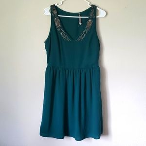 Green dress